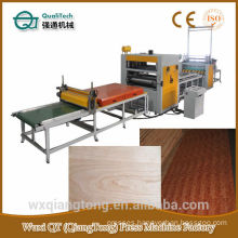 Decoratibe paper/ HPL/ PVC Hot melt Glue Laminating Machine /Glue roller spreader machine